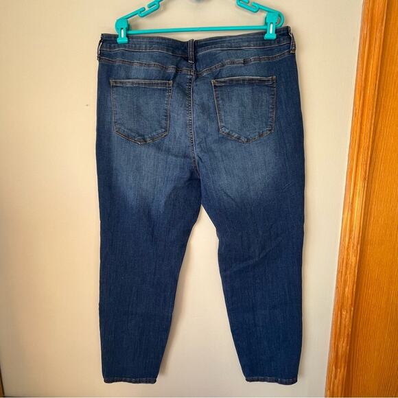 Somona Medium Wash Skinny Jeans Size 18W - Picture 2 of 10
